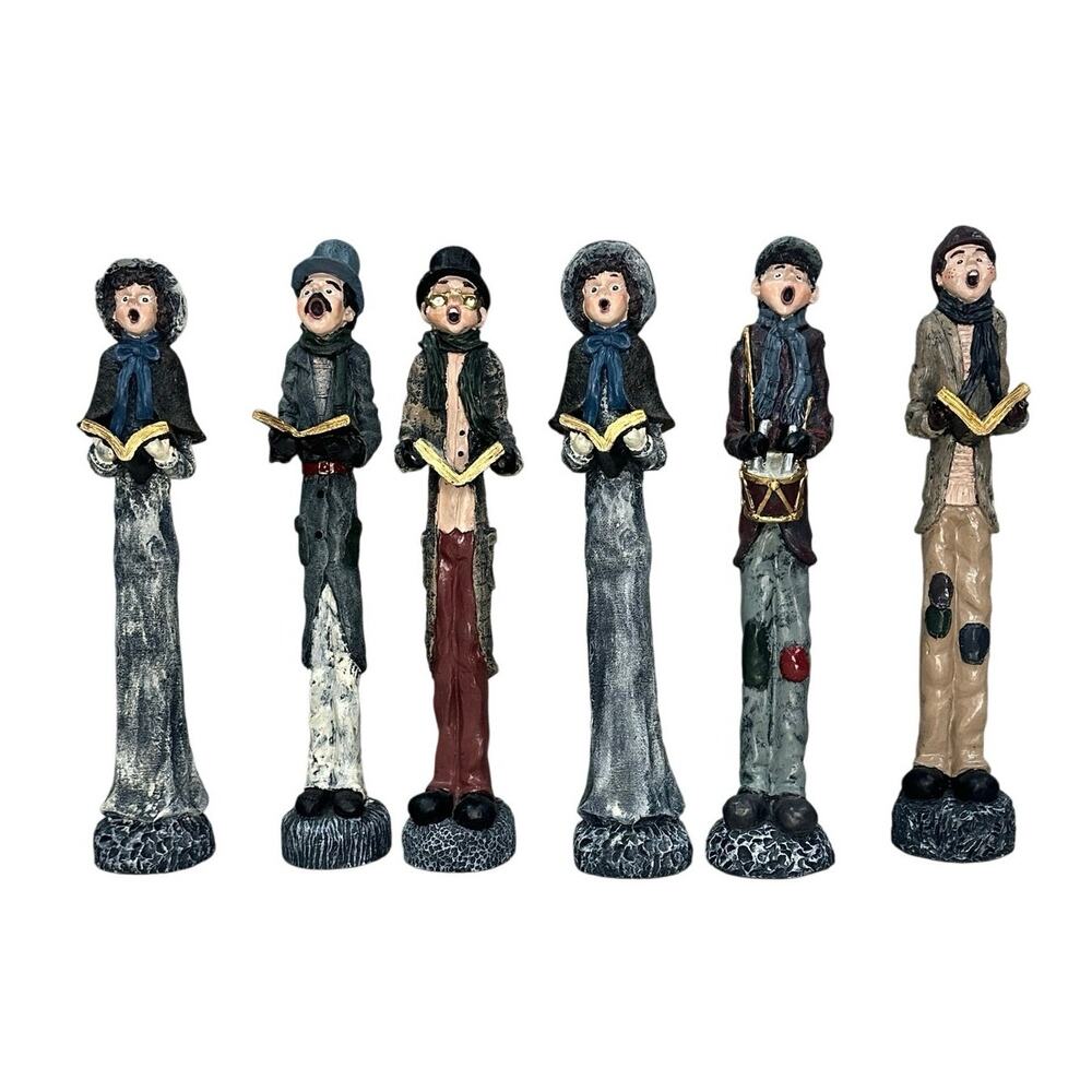 VTG 11.5” Winsor Collection Carolers Figurines Set of 6 Original Boxes Christmas - Picture 1 of 10
